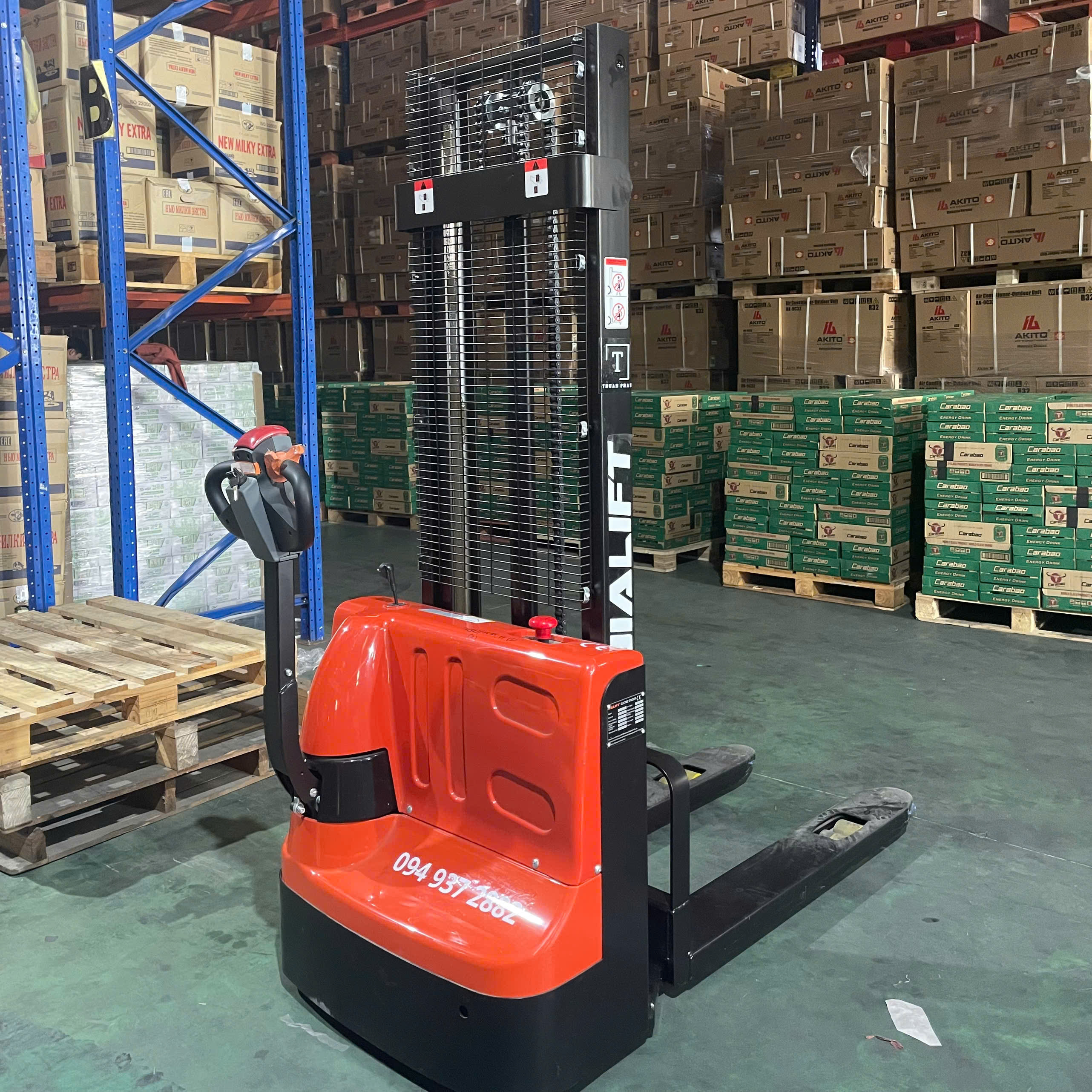 Xe Nâng Tay Điện Stacker CL1520J 1.5 tấn