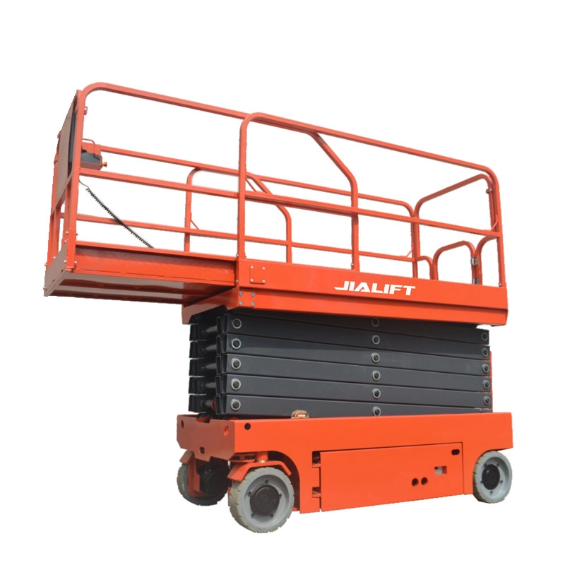 xe nâng người cắt kéo tự hành 16m Jialift JS1414